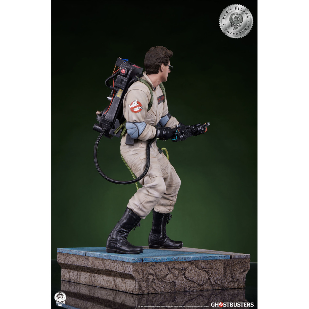 Premium Collectibles Studio PCS - Egon Spengler Silber Exklusiv 1/4 - Ghostbusters - Ghostbusters