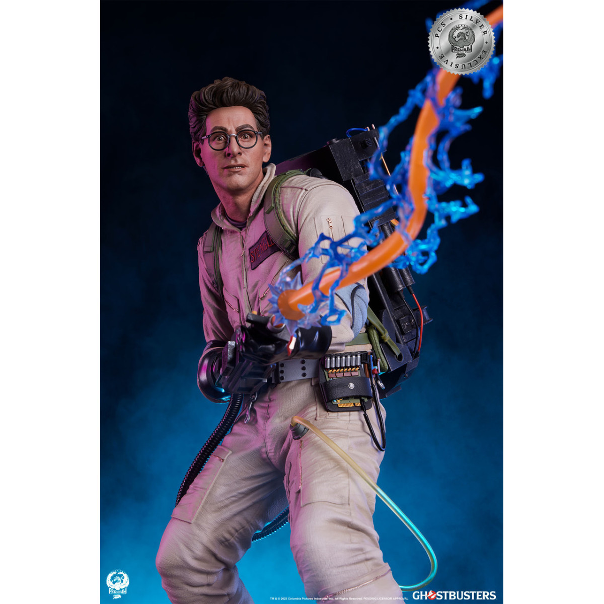 Premium Collectibles Studio PCS - Egon Spengler Silber Exklusiv 1/4 - Ghostbusters - Ghostbusters
