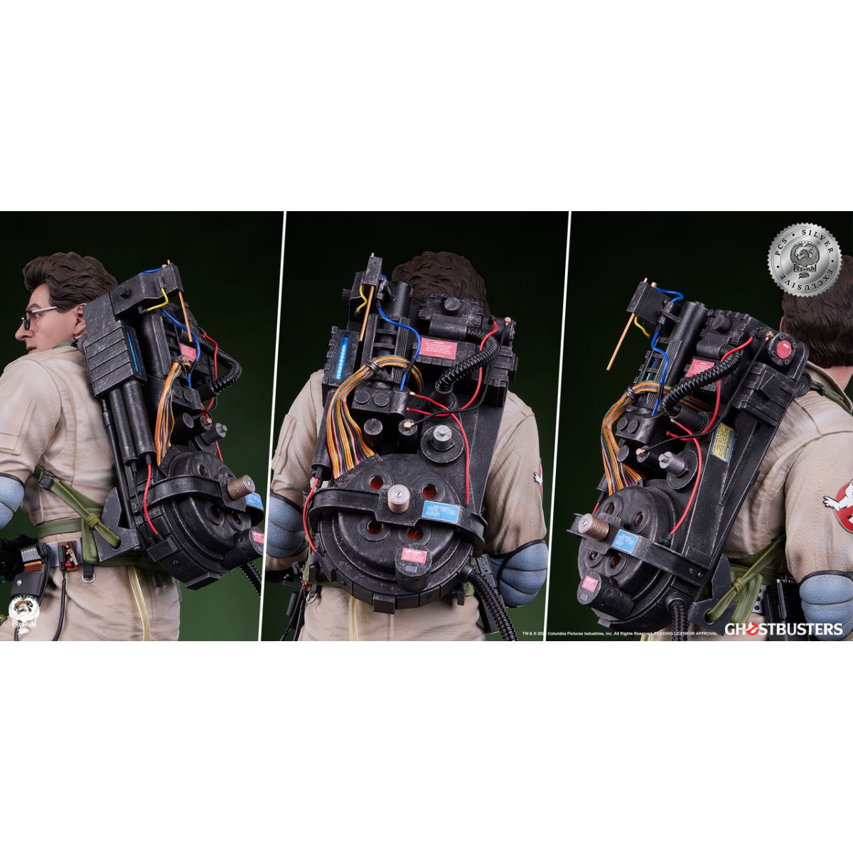 Premium Collectibles Studio PCS - Egon Spengler Silber Exklusiv 1/4 - Ghostbusters - Ghostbusters