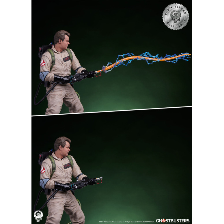Premium Collectibles Studio PCS - Ray Stantz Silber Exklusiv 1/4 - Ghostbusters - Ghostbusters