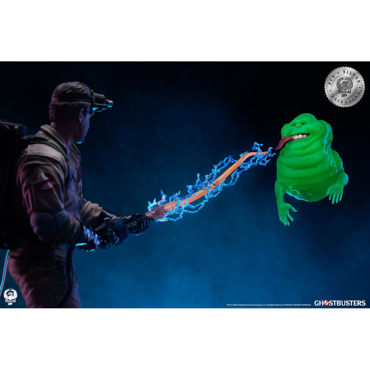 Premium Collectibles Studio PCS - Ray Stantz Silber Exklusiv 1/4 - Ghostbusters - Ghostbusters