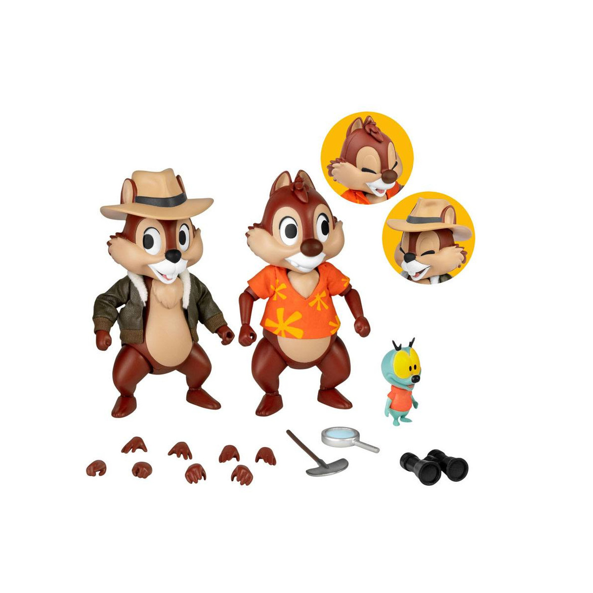 Beast Kingdom Disney - Chip und Chap die Ranger des Risikos - Dynamic Action Heroes 1/9 - Chip & Dale
