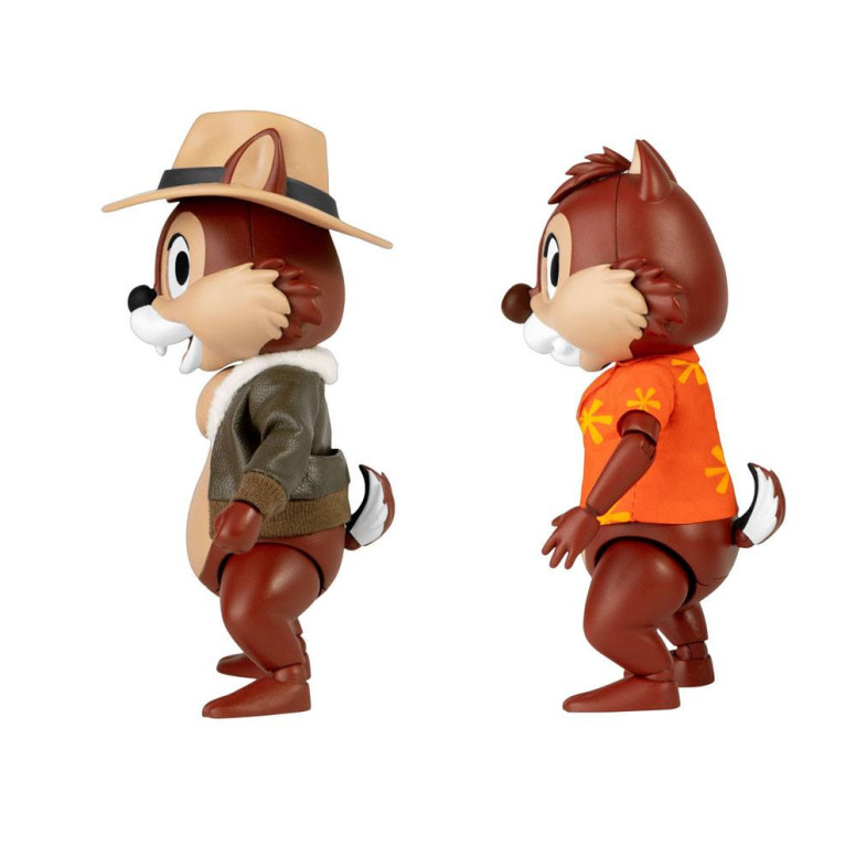 Beast Kingdom Disney - Chip und Chap die Ranger des Risikos - Dynamic Action Heroes 1/9 - Chip & Dale