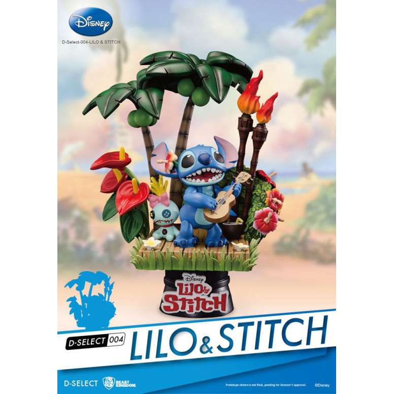 Beast Kingdom Disney Lilo & Stitch - Stitch - D-Stage