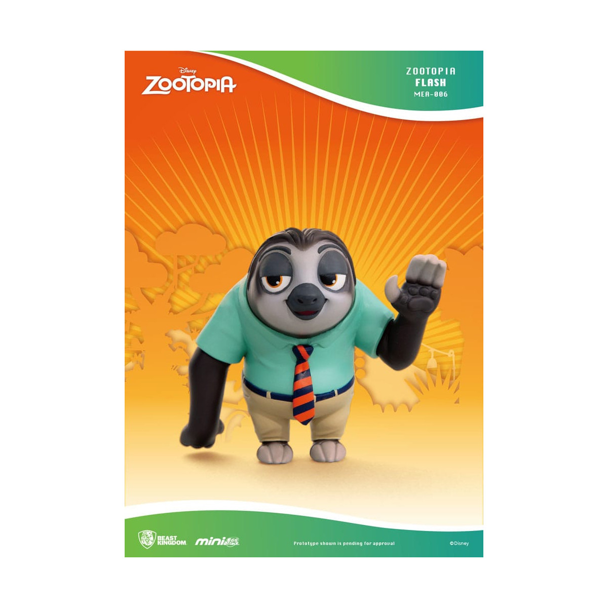 Beast Kingdom - Mini Egg Attack - Zootopia - Zootopie - Satz von 6 Minifiguren