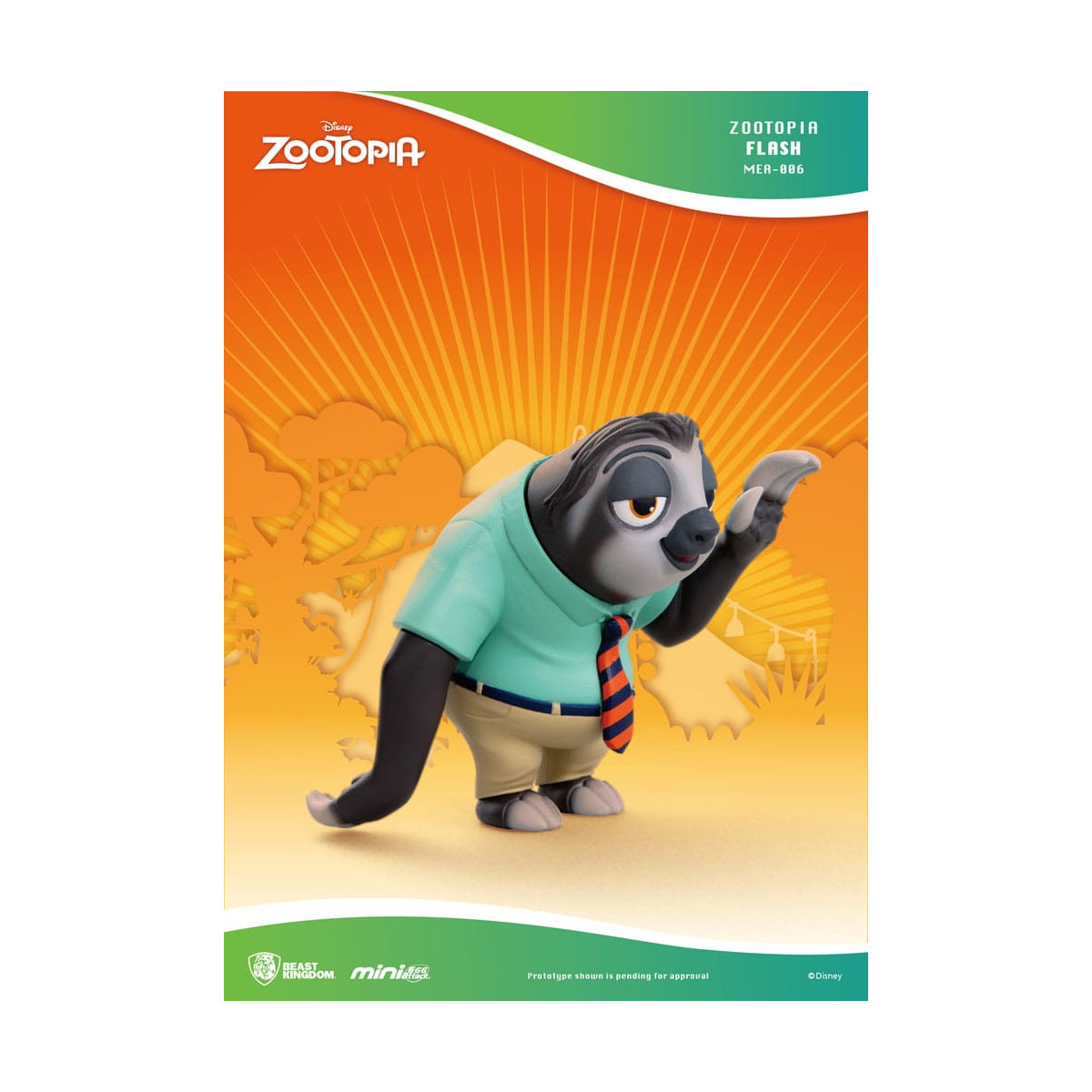 Beast Kingdom - Mini Egg Attack - Zootopia - Zootopie - Satz von 6 Minifiguren