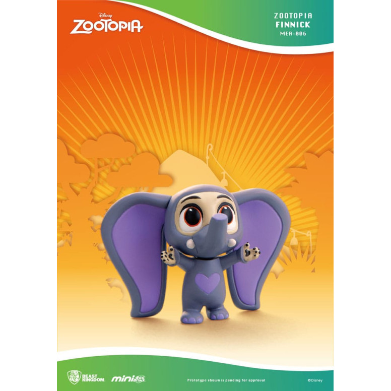 Beast Kingdom - Mini Egg Attack - Zootopia - Zootopie - Satz von 6 Minifiguren