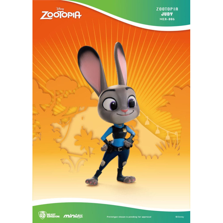 Beast Kingdom - Mini Egg Attack - Zootopia - Zootopie - Satz von 6 Minifiguren
