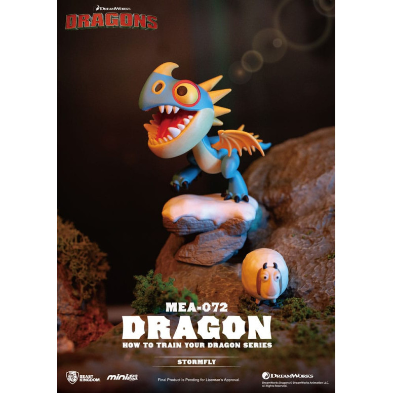 Beast Kingdom - Mini Egg Attack - So trainieren Sie Ihr Dragon - Satz mit 6 Minifiguren