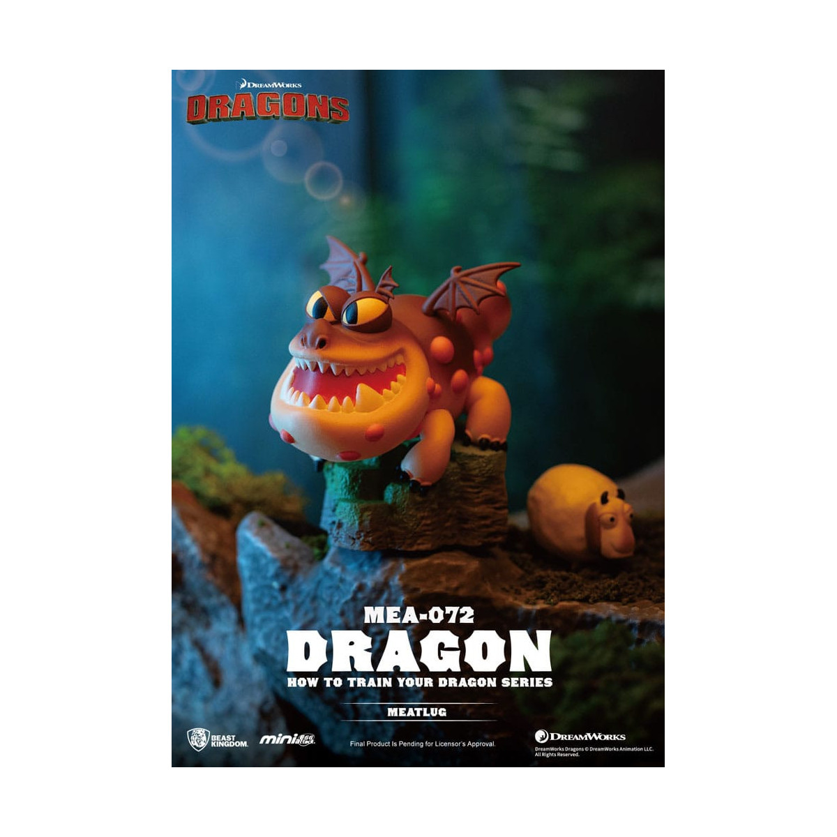 Beast Kingdom - Mini Egg Attack - So trainieren Sie Ihr Dragon - Satz mit 6 Minifiguren
