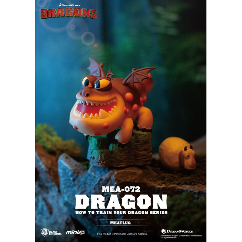 Beast Kingdom - Mini Egg Attack - So trainieren Sie Ihr Dragon - Satz mit 6 Minifiguren