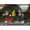 Beast Kingdom - Mini Egg Attack - So trainieren Sie Ihr Dragon - Satz mit 6 Minifiguren