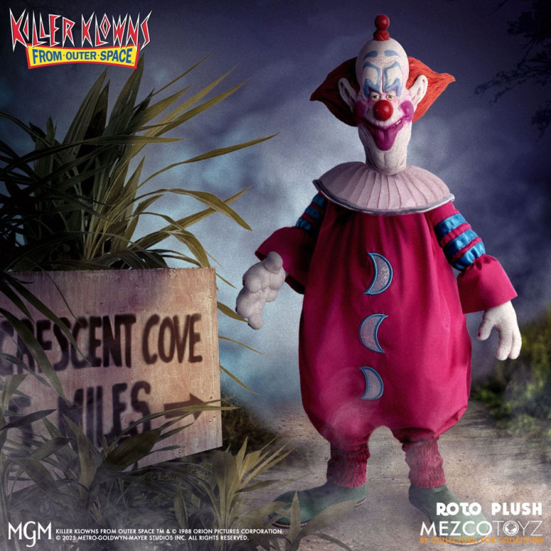 Mezco - Les Clowns tueurs venus d'ailleurs - Roto Doll SLIM - Mega Designer Serie Killer Klowns from Outer Space