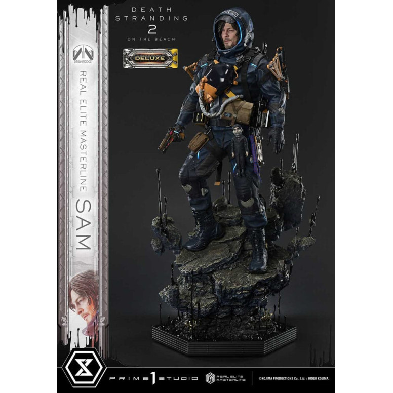 Prime 1 Studio -Death Stranding 2: On the Beach - Sam Deluxe Bonus Version Real Elite Masterline Serie 1/3