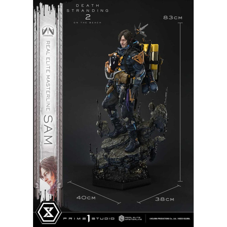 Prime 1 Studio -Death Stranding 2: On the Beach - Sam Deluxe Bonus Version Real Elite Masterline Serie 1/3