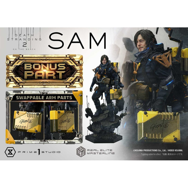 Prime 1 Studio -Death Stranding 2: On the Beach - Sam Deluxe Bonus Version Real Elite Masterline Serie 1/3