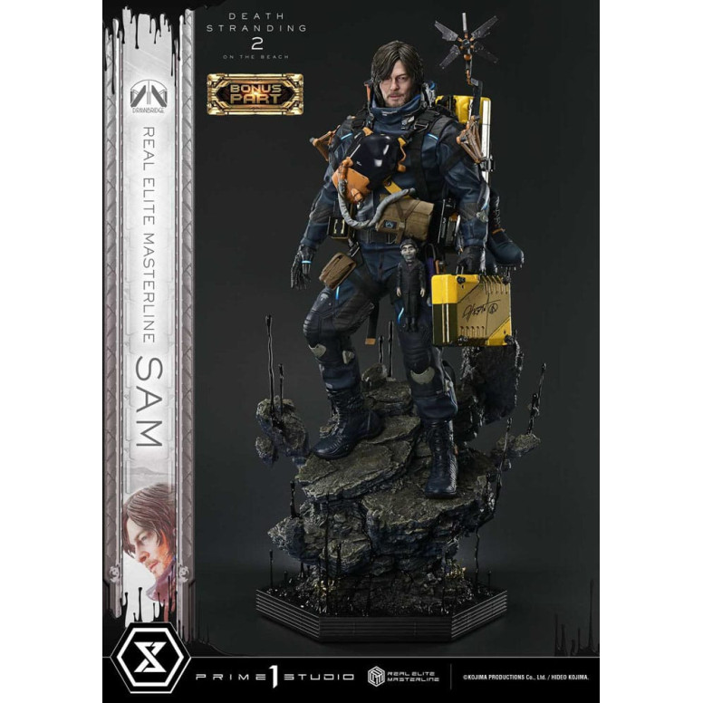 Prime 1 Studio -Death Stranding 2: On the Beach - Sam Deluxe Bonus Version Real Elite Masterline Serie 1/3