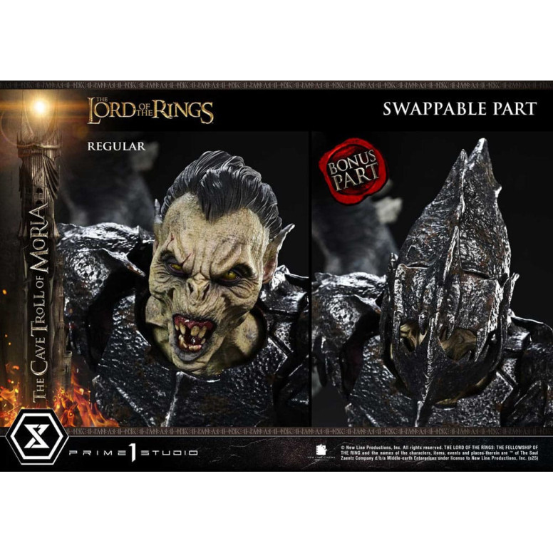Prime 1 Studio - Höhlentroll von Moria Bonus Version - Der Herr der Ringe Premium Masterline Serie 1/6