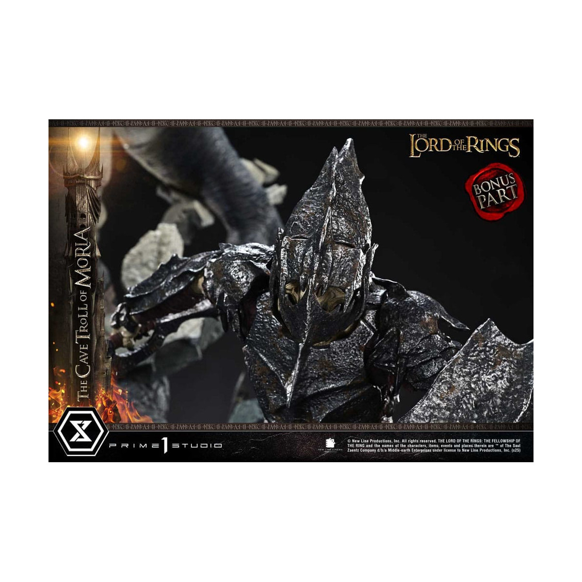 Prime 1 Studio - Höhlentroll von Moria Bonus Version - Der Herr der Ringe Premium Masterline Serie 1/6
