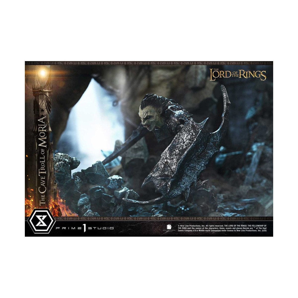 Prime 1 Studio - Höhlentroll von Moria Bonus Version - Der Herr der Ringe Premium Masterline Serie 1/6