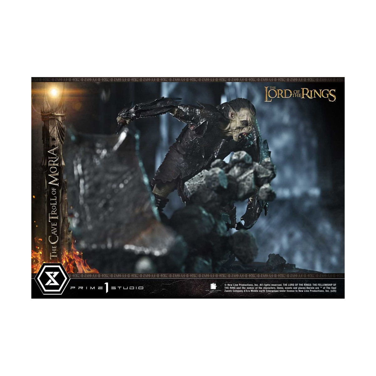 Prime 1 Studio - Höhlentroll von Moria Bonus Version - Der Herr der Ringe Premium Masterline Serie 1/6