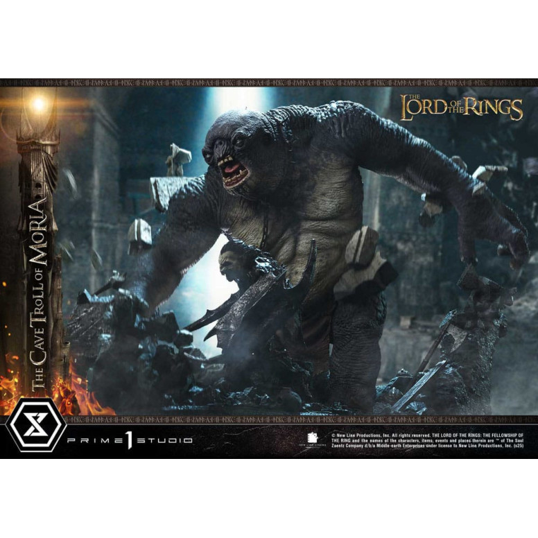 Prime 1 Studio - Höhlentroll von Moria Bonus Version - Der Herr der Ringe Premium Masterline Serie 1/6