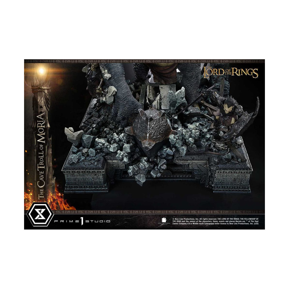 Prime 1 Studio - Höhlentroll von Moria Bonus Version - Der Herr der Ringe Premium Masterline Serie 1/6