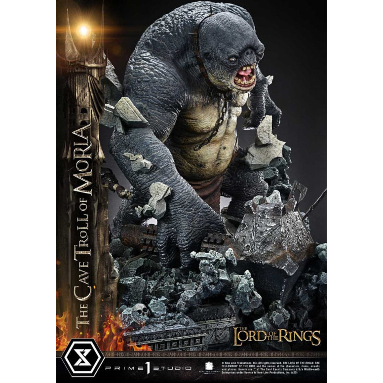 Prime 1 Studio - Höhlentroll von Moria Bonus Version - Der Herr der Ringe Premium Masterline Serie 1/6