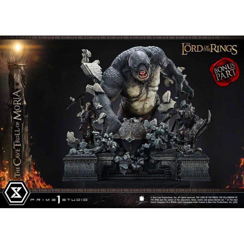 Prime 1 Studio - Höhlentroll von Moria Bonus Version - Der Herr der Ringe Premium Masterline Serie 1/6