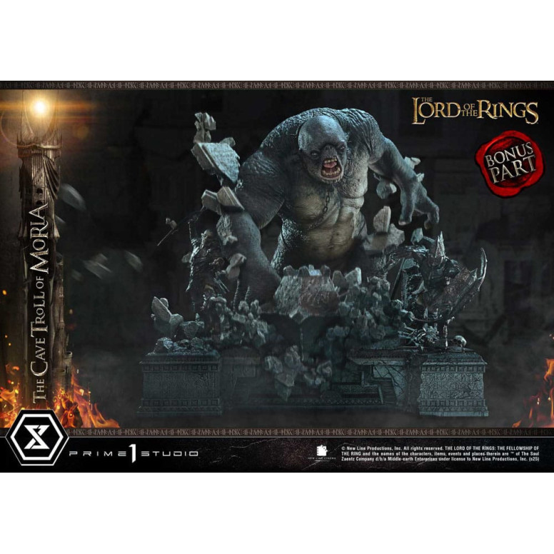 Prime 1 Studio - Höhlentroll von Moria Bonus Version - Der Herr der Ringe Premium Masterline Serie 1/6