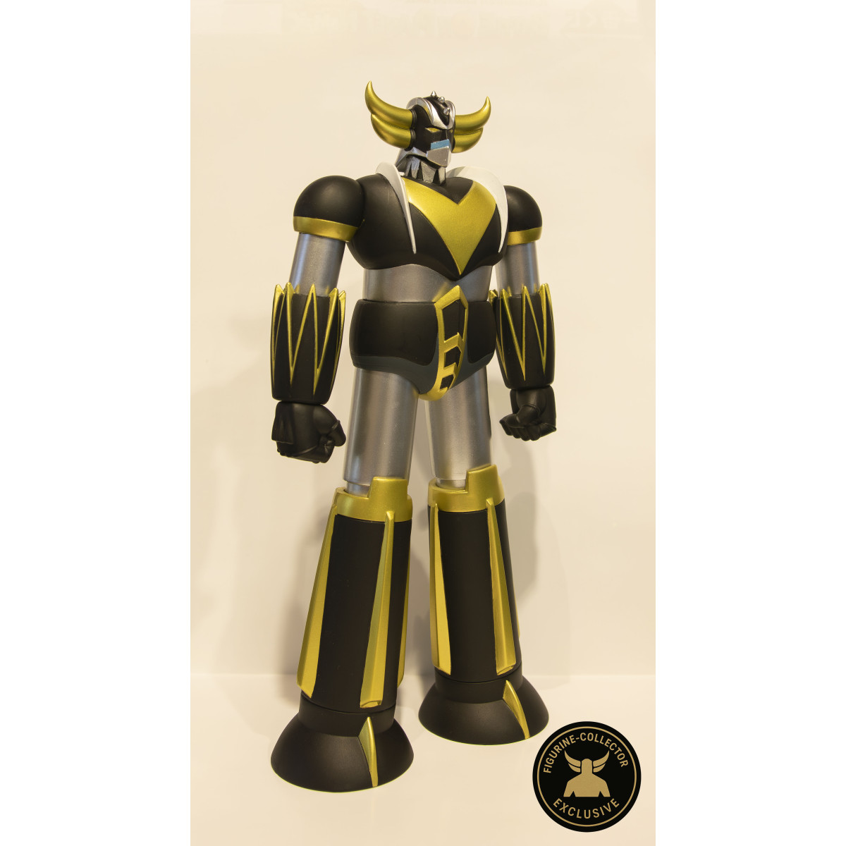 HL Pro - Grendizer Black & Gold Exclusive Figurine-Collector - Jumbo Machinder - Shogun Warrior Ufo Robot Grendizer