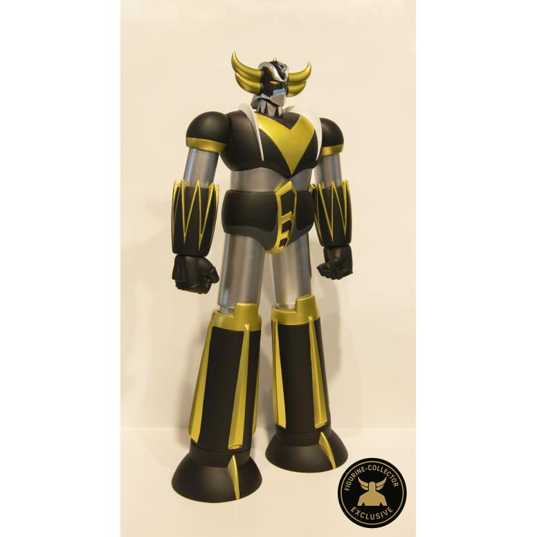 HL Pro - Grendizer Black & Gold Exclusive Figurine-Collector - Jumbo Machinder - Shogun Warrior Ufo Robot Grendizer
