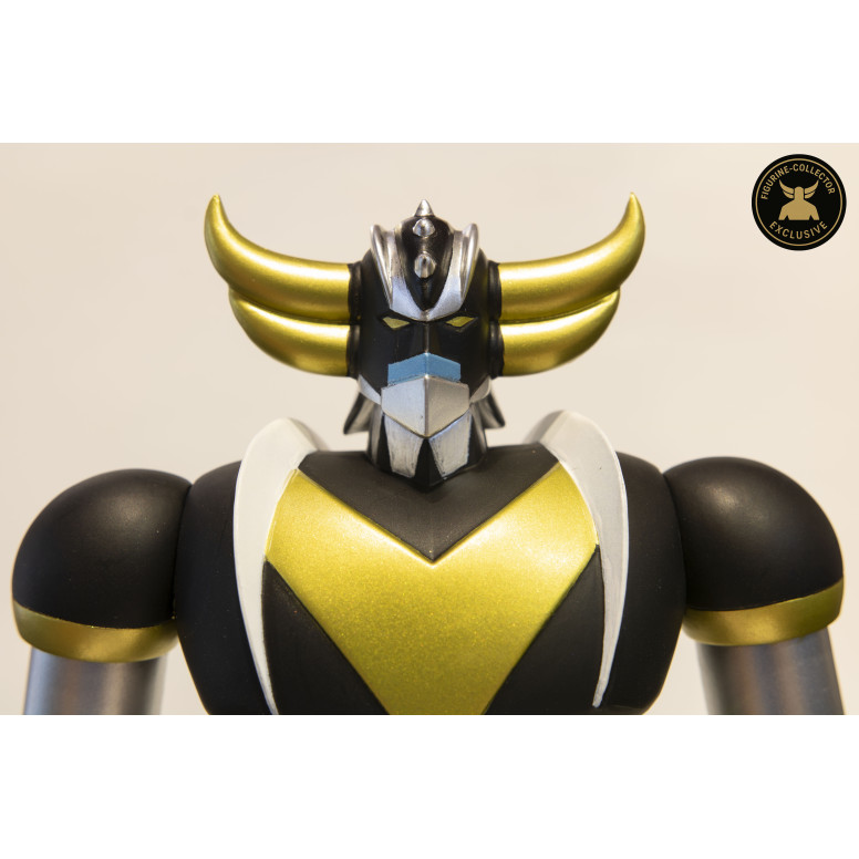 HL Pro - Grendizer Black & Gold Exclusive Figurine-Collector - Jumbo Machinder - Shogun Warrior Ufo Robot Grendizer