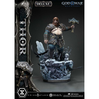 Prime 1 Studio - God of War: Ragnarok - Thor Deluxe Bonus Version - Real Elite Masterline Serie 1/3