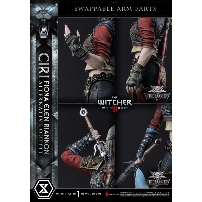 Prime 1 Studio - The Witcher 3: Wild Hunt - Ciri Fiona Elen Riannon Alternative Outfit DX Bonus Version Premium Masterline 1/4