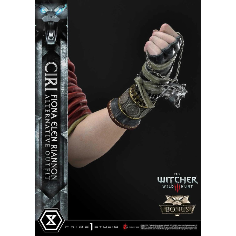 Prime 1 Studio - The Witcher 3: Wild Hunt - Ciri Fiona Elen Riannon Alternative Outfit DX Bonus Version Premium Masterline 1/4