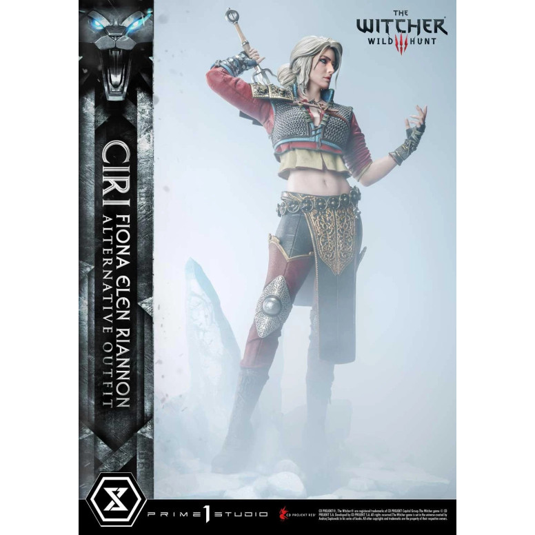 Prime 1 Studio - The Witcher 3: Wild Hunt - Ciri Fiona Elen Riannon Alternative Outfit DX Bonus Version Premium Masterline 1/4