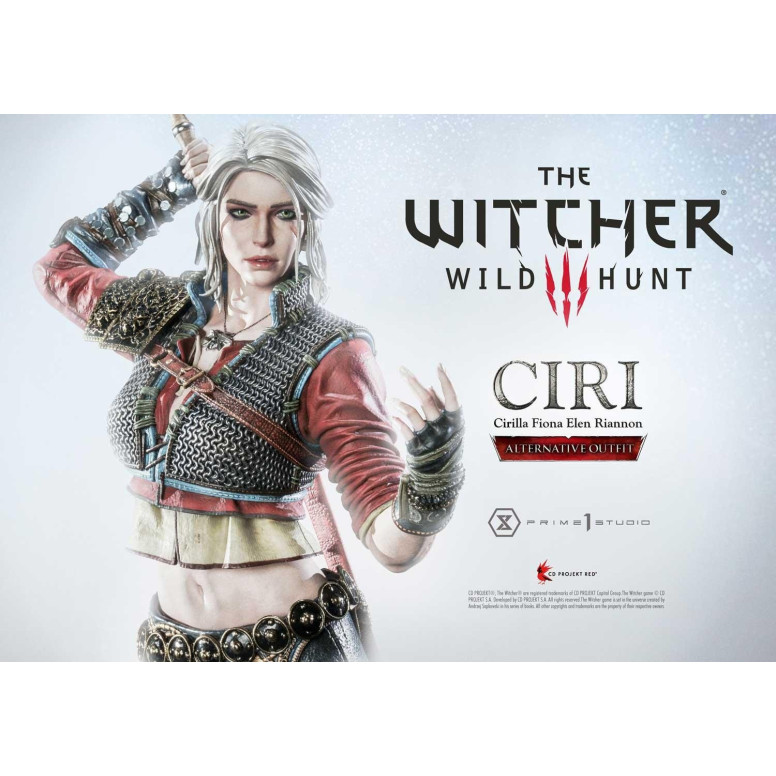 Prime 1 Studio - The Witcher 3: Wild Hunt - Ciri Fiona Elen Riannon Alternative Outfit DX Bonus Version Premium Masterline 1/4