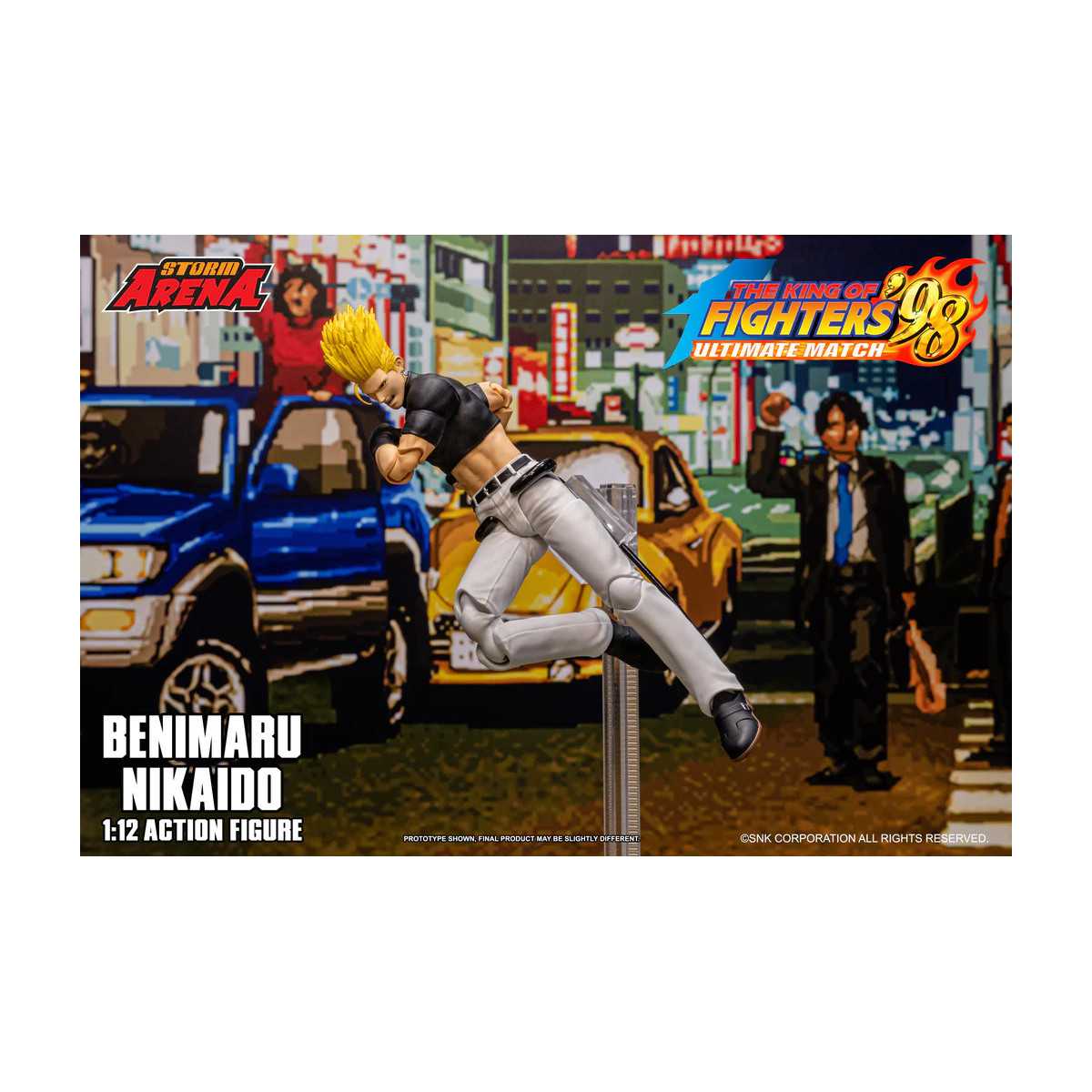 Storm Collectibles - The King of Fighters'98 UM - Benimaru Nikaido (Heldenteam) Storm Arena 1/12