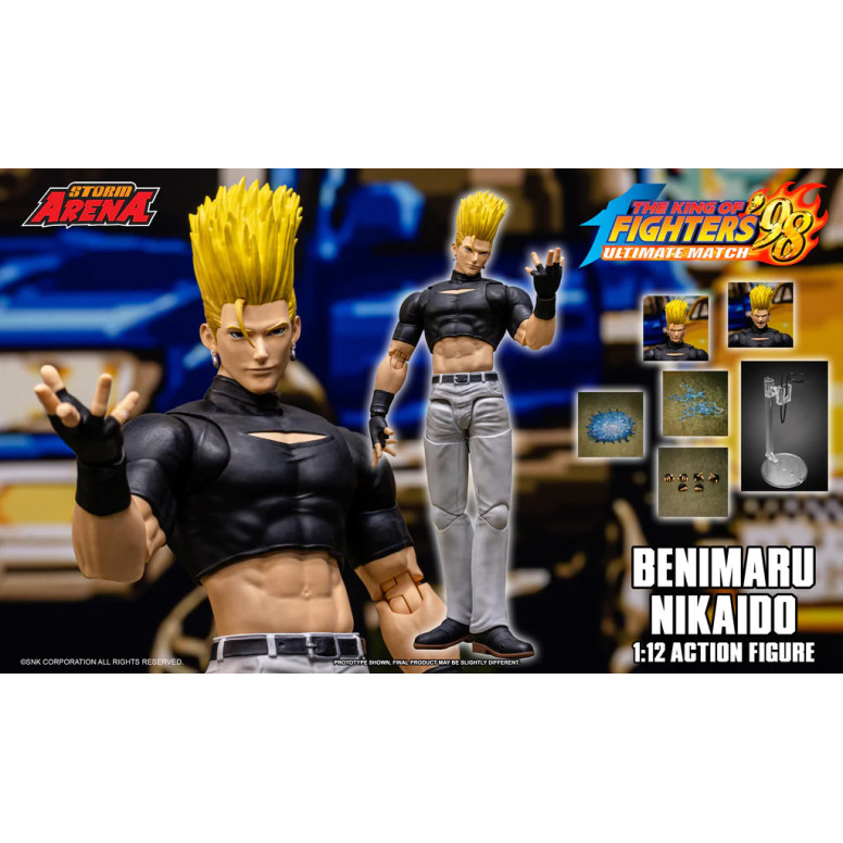 Storm Collectibles - The King of Fighters'98 UM - Benimaru Nikaido (Heldenteam) Storm Arena 1/12