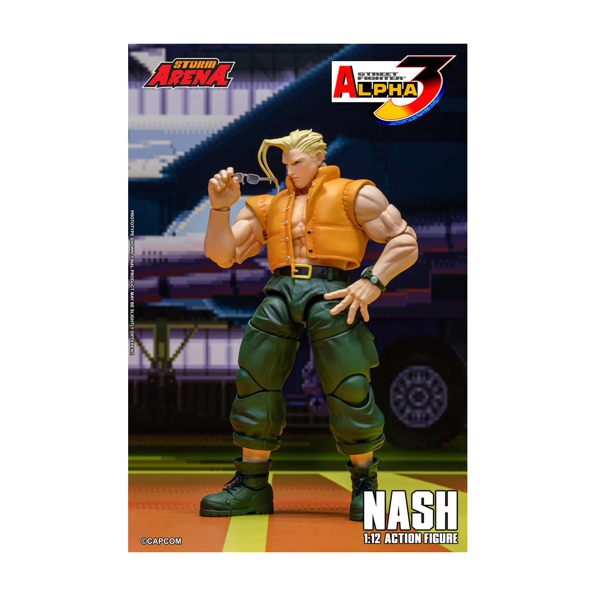 Storm Collectibles - NASH (Charlie) - Street Fighter Alpha Storm Arena 1/12