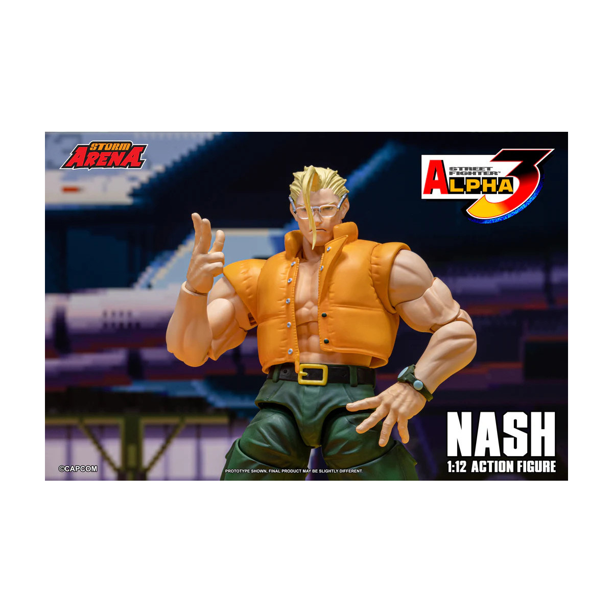 Storm Collectibles - NASH (Charlie) - Street Fighter Alpha Storm Arena 1/12
