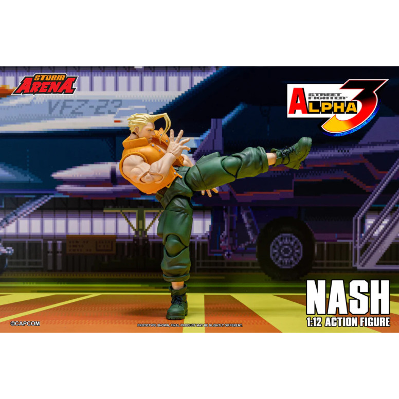 Storm Collectibles - NASH (Charlie) - Street Fighter Alpha Storm Arena 1/12