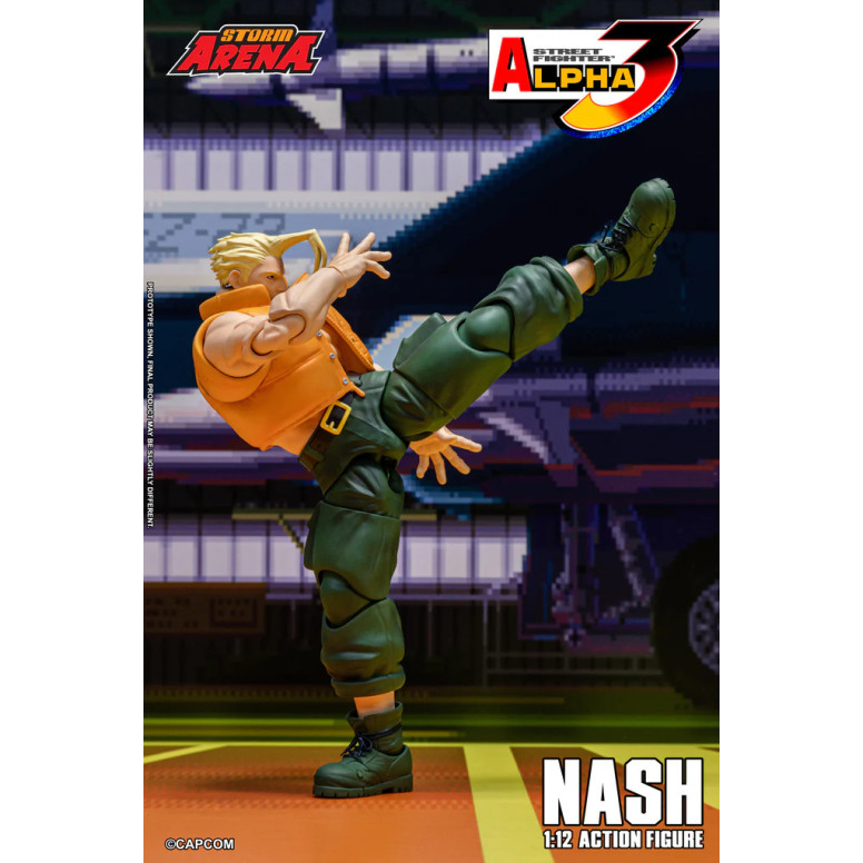 Storm Collectibles - NASH (Charlie) - Street Fighter Alpha Storm Arena 1/12