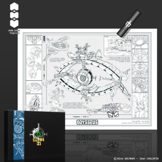 Ulysse 31 Uv Kunstdruck - Odysseus A4 - Wir sind Tokio