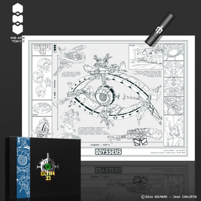 Ulysse 31 Uv Kunstdruck - Odysseus A4 - Wir sind Tokio