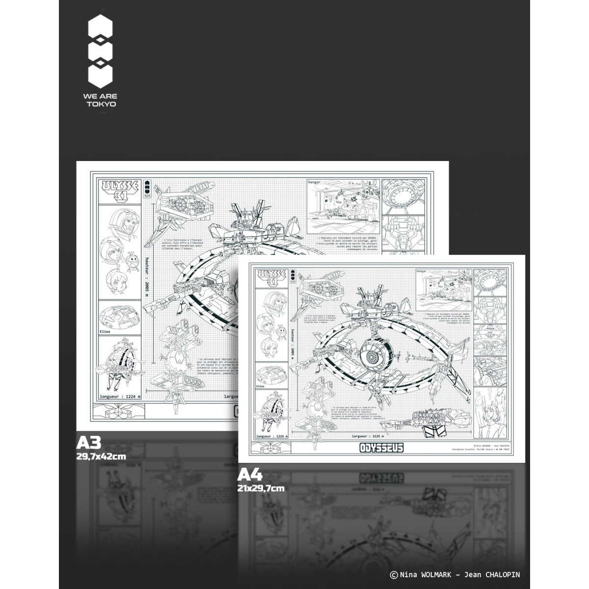 Ulysse 31 Uv Kunstdruck - Odysseus A4 - Wir sind Tokio