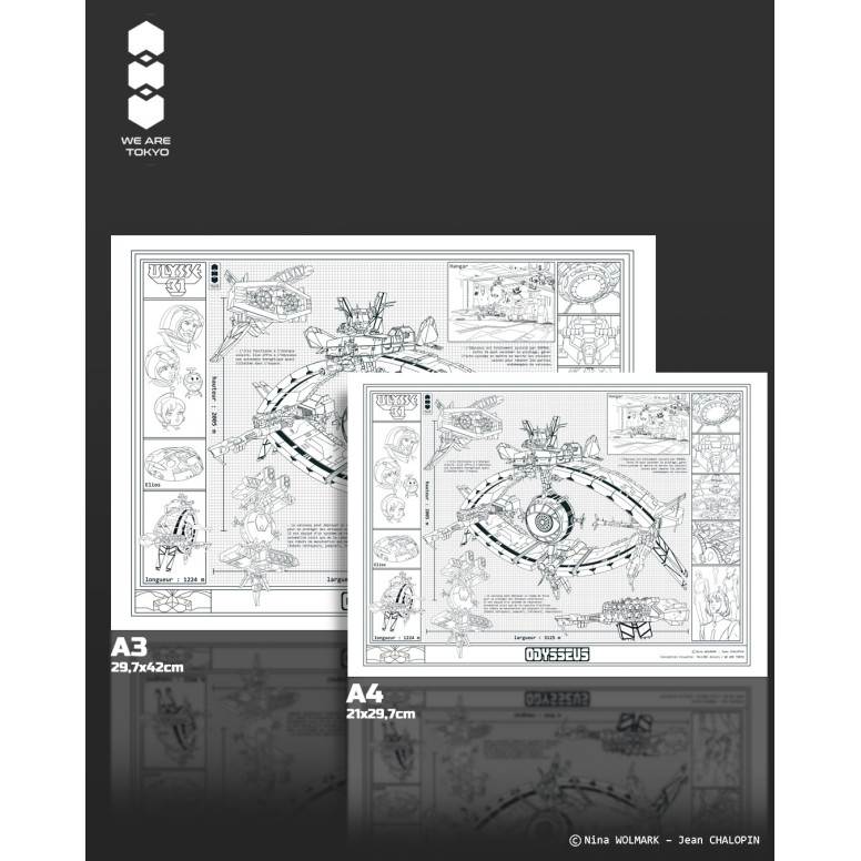 Ulysse 31 Uv Kunstdruck - Odysseus A4 - Wir sind Tokio