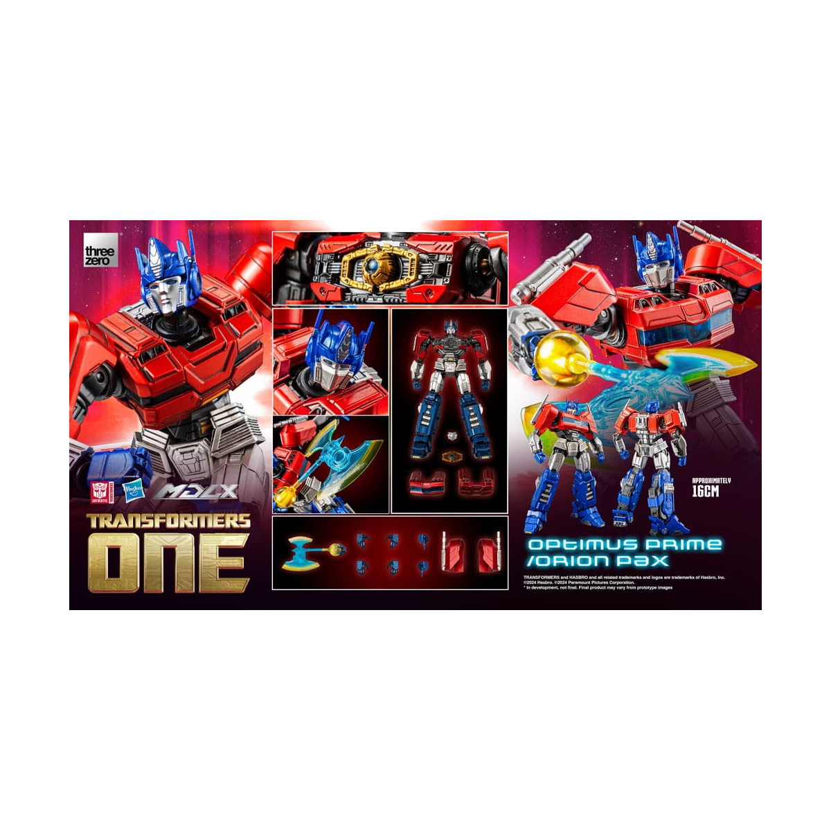 Three Zero - Transformers MDLX JAZZ Figur