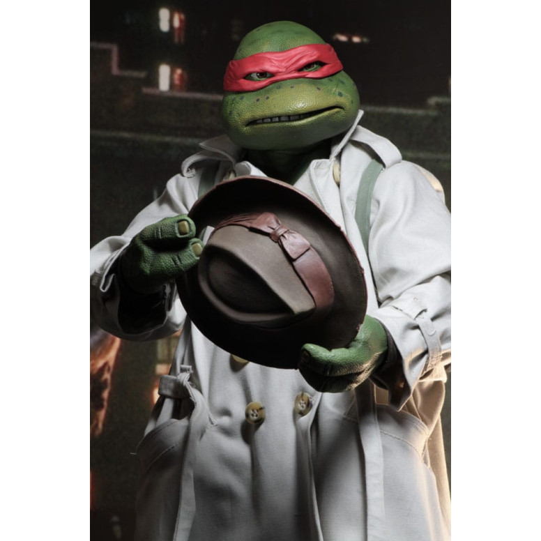 Neca - TMNT - Teenage Mutant Ninja Turtles - Les Tortues Ninja - Der Film - Raphael Verkleidung 1/4